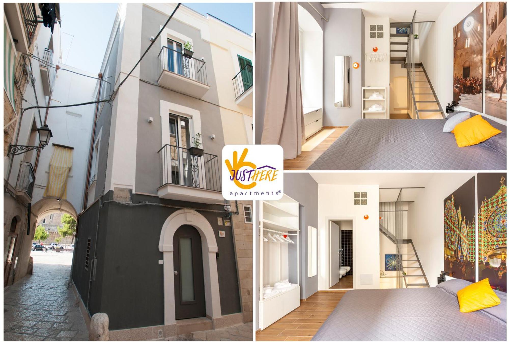 Just Here Apartments - Lascia Fare A Dio Bari Dış mekan fotoğraf
